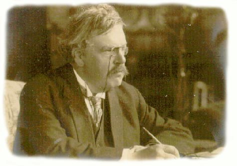 Portret G. K. Chestertona